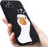 Funny Goose Phone Case for iPhone 11 Silly Duck Case Cover Liquid Silicone Soft Gel Rubber Anti-Scratch Durable Girly Women Phone Case Microfiber ...