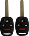 Keyless Entry Remote Control Uncut Car Ignition Key Fob Replacement for 2003 2004 2005 2006 2007 Honda Accord OUCG8D-380H-A 313.8 Mhz ID46 Chip (P...