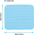 Dog Cooling Mat Washable Ice Silk Cooling Mat for Dogs Waterproof Bottom Summer Sleeping Pad Self Cooling Pad Blanket for Pets (40x28 in, Light Bl...