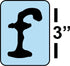 Typewriter Letters Stencil Set, 3 Inch, Reusable Plastic, Full Alphabet...