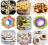 25 PCS Cookie Cutter Set Multi-size Sandwich Fondant Cake Fruit Vegetable Shapes Cutter Set...