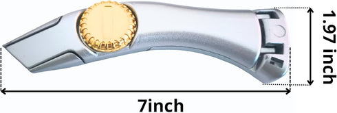 Cuchillo para techos de hoja fija con funda, Navajas para roofing...