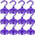 LOVIMAG Magnet Hooks, Strong Magnets,80Lb Magnetic Hooks Heavy Duty, Purple Strong Magnetic Hooks for Cruise Cabins,Magnetic Hooks for Refrigerato...