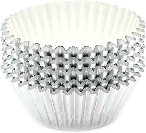 Standard Silver Foil Cupcake Liners Muffin Baking Cups for Party and More, 100-Count...