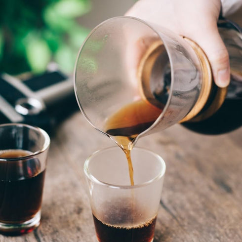 Hario Woodneck Drip Pot, 240ml, Acacia Wood...