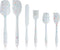 Heat Resistant Silicone Spatulas Set 6pcs, Seamless Design Non-Stick Mixing Spatulas with Stainless Steel Core, Premium BPA-Free Rubber Spatula Ba...