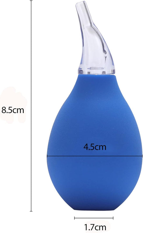Lamoutor 4Pcs Premium Nasal Aspirator Nose Suction Bulb for Baby...