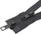 YaHoGa 2PCS #5 28 Inch Two Way Separating Jacket Zipper for Sewing Jacket Coat Molded Plastic Vislon Zippers Bulk (28" TW Black)...