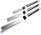 Tenrai Metal Icing Spatula Set Stainless Steel Cake Knife Offset Professional Tool for Decorating Cakes (Length: 6 8 10 Inch, Silver)...