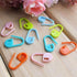 100Pcs/set Colorful Plastic Knitting Crochet Locking Stitch Markers Crochet Latch Knitting Tools Needle Clip Hook FBA......