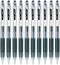 Pilot Juice 07 Retractable Gel Ink Pen (LJU-10F), Fine Point, 0.7mm, Black Ink, Set of 10...