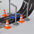 STOBOK Traffic Cone, 7pcs Traffic Signs Toys Miniature Traffic Road Cone Construction Toys Mini Cones Kids DIY Traffic Roadblock Toy for Kids Educ...