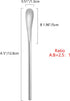 16 Pieces 5In/12.8cm Stainless Stee Coffee Stirrer Spoon Reusable & Cocktail Stirrer & Tiny Spoon & Iced Tea Spoon & Bar Spoon.Dishwasher safe...