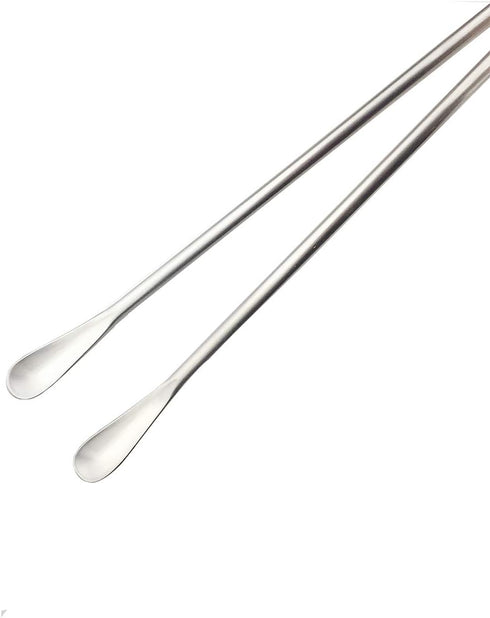 JASHII Matte Long Handle Spoon Cocktail Mixing Stirring Spoons Iced Tea Coffee Spoons with 8.6 inch Long Handle Brushed SUS304 Stainless Steel, 6-...