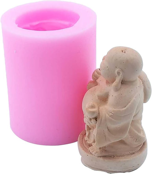 Buddha Silicone Mold for Handmade Soap, Crafts, Candle, Chocolate, Muffins, Ice...
