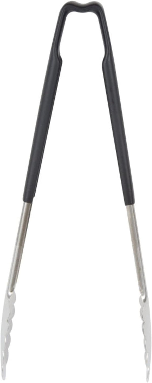 Vollrath 4781220 Jacobs's Price 12-Inch 1-Piece Tong, Stainless Steel, Black Handle...