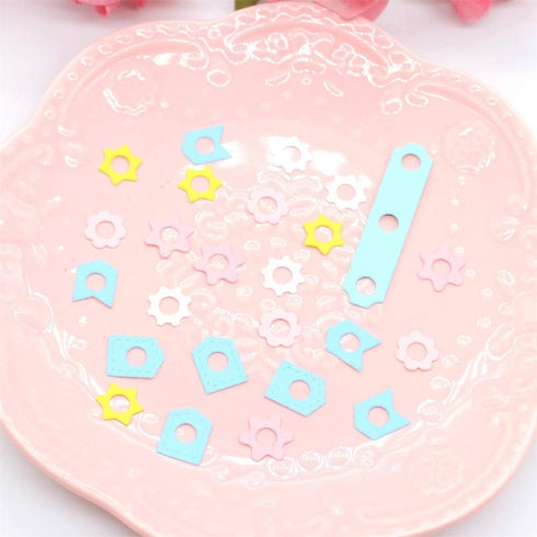 Hole Reinforcers Metal Cutting Dies Stencils for DIY Scrapbooking Decorative Embossing DIY Paper Cards...