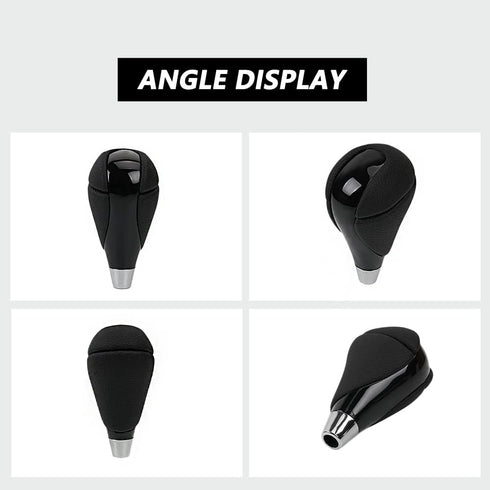 muge racing Gear Shift Knob Resin Leather for Most Lexus ES300 GS430 IS250 LX470 RX450h Toyota Crown Corolla Camry Rav4 Prado 4Runner Highlander...