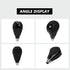muge racing Gear Shift Knob Resin Leather for Most Lexus ES300 GS430 IS250 LX470 RX450h Toyota Crown Corolla Camry Rav4 Prado 4Runner Highlander...