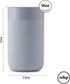 W&P Porter Ceramic Mug w/ Protective Silicone Sleeve, Slate 16 Ounces | On-the-Go | No Seal Tight | Reusable Cup for Coffee or Tea | Portable | Di...
