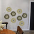 12x12 Inch Boho Sunflower Stencil for Painting on Wood, Canvas, Paper, Fabric and Furniture - Reusable Floral Craft Stencils - Large Flower Stenci...