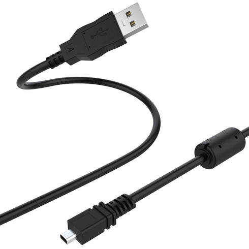 UC-E6 USB Cable for Nikon CoolPix S4000 S3000 S3300 S3700 S6500 S3500 S6600 S6300, P100 P530, Compatible with Nikon Digital SLR DSLR D3300 D750 D5...