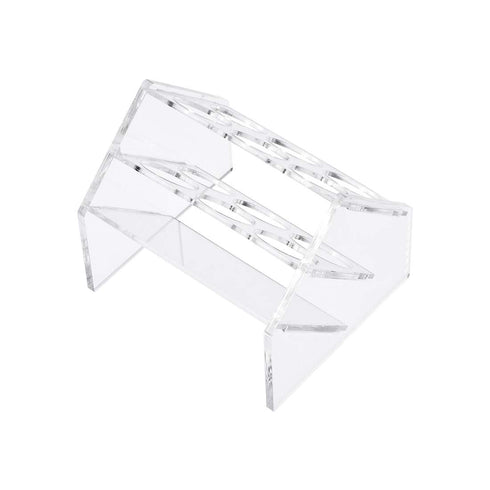 uxcell Slant Rack Acrylic Test Tube Holder 6 Wells for 50ml Centrifuge Tubes Clear...
