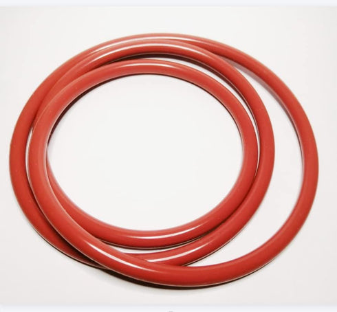 Red 6/7/8 quart Slow Cooker Lid Rubber Lock Strap 8 quarts...