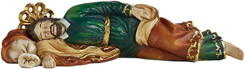 Religious Gifts - Sleeping Catholic Saint Joseph Resin Statue Figure, 6 Inch...