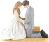 Dicksons Hear Our Prayer Kneeling Bride & Groom 5 x 5.5 Resin Stone Tabletop Figurine...