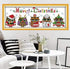 Stamped Cross Stitch Kits 14CT Pre-Printed Painting Cross Stiching DIY Art Crafts & Sewing Needlepoints Kit for Home Decor (Owl Christmas)...