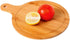 Bamboo Cutting Board,Meat Chopping Boards,Pizza Peel Paddle with Handle for Homemade Baking Pizza Bread Cake Fruit Vegetables (Round-Board)...