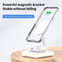 3 in 1 Wireless Charger Station Magnetic Charging Dock (Black)...