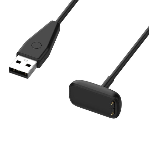 MOTONG Compatible with Fitbit Charge 6 USB Charging Dock Cable, Replacement USB Charger Charging Dock Cable with Reset Button Compatible with Fitb...