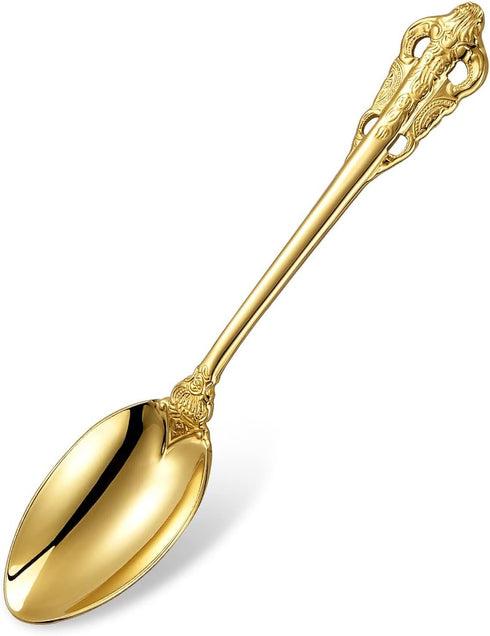 KEAWELL Luxury 6.3" Teaspoons, 18/10 Stainless Steel, Gorgeous Small Spoons, Stirring, Mixing, Sugar, Cake, Dessert Spoons, Mini Antipasto spoons ...