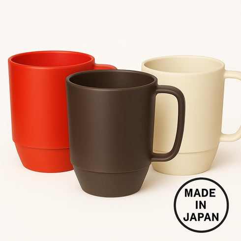 Japanese Microwavable Water Mug Unbreakable Milk Juice Mug for Kids Camping Travel Water Tea Coffee Mug 12 ounce BPA Free Non-Toxic Dishwasher Saf...