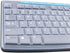 Silicone Keyboard Protector Skin Cover Compatible with Logitech MK295 MK275 K200 MK200 K260 MK260 K270 MK270 Desktop Keyboard (Clear, Compatible f...