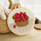 Punch Needle Embroidery DIY Strawberry Cross Stitch Hoop Craft Kits Handcraft Embroidery A, YSM-PD-75......