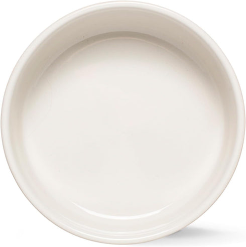 Fringe Studio Canvas Stream Small Ribbed Bisque Pet Bowl, PetShop Collection (506001)...