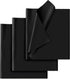 50 Sheets Black Tissue Paper for Gift Bags - 14 x 20 Inches Recyclable Black Wrapping Paper for Weddings Birthday DIY Project Christmas Gift Wrapp...