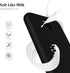CHUANG Case for Hot Pepper Serrano 3 A95B A95C A95J Phone Case TPU Soft Silicone Cover, Shockproof Silicone Phone Case with Microfiber Lining?Blac...
