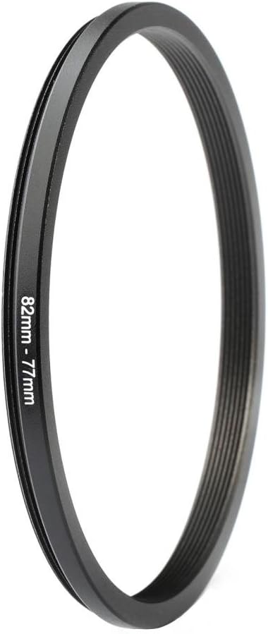 K&F Concept 11 Pieces Step Down Filter Adapter Rings Set, Metal Step Down Filter Adapter Ring Kit 43-37mm 52-43mm 55-52mm 58-55mm 62-58mm 67-62mm ...