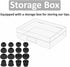 8 Pairs Silicone Ear Tips Compatible with Powerbeats 3 2 1, 4 Size Rubber Replacement Eartips Earbuds Gel Wing Skin Accessories Compatible with Sk...