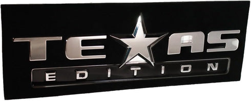 Muzzys (Set of Three) Texas Edition 3M Stick On Emblem Badge FITS GMC Sierra Chevy Silverado Suburban Tahoe Ford F150 Dodge Ram Nissan Titan Truck...