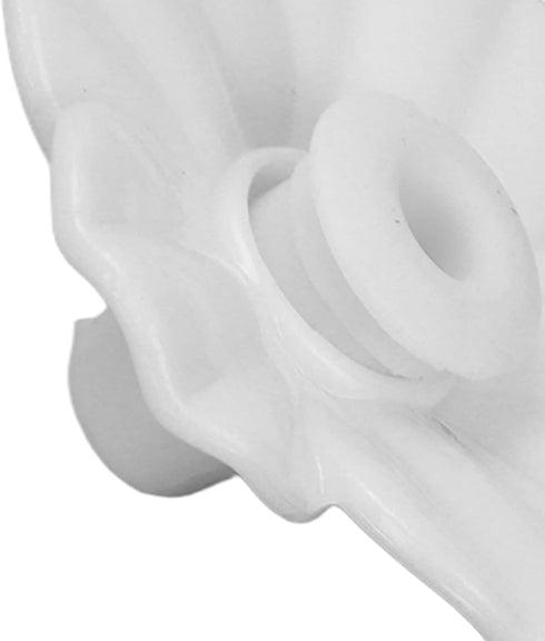 30Pcs Hummingbird Feeder Parts, Hummingbird Feeder Ring Durable Plastic Bird Feeder Ports Humming Bird Feeder Stand Replacement Flowers for Hummin...