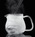 IwaiLoft Glass Teapot with Removable Stainless Steel Filter Lid Stovetop & Microwave Safe Borosilicate Glass Kettle for Loose Leaf, Blooming Tea A...