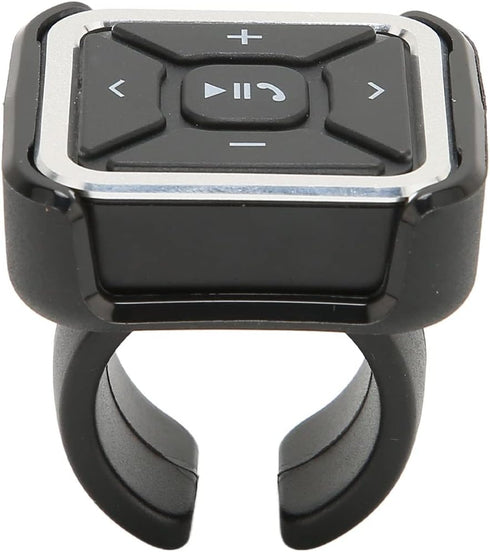 Receiver Audio Adapter Switch for Bike Motorcycle Car, Bluetooth Media forRiding Safety, IPX4 Waterproof Remote Controller for Steering Wheel,...