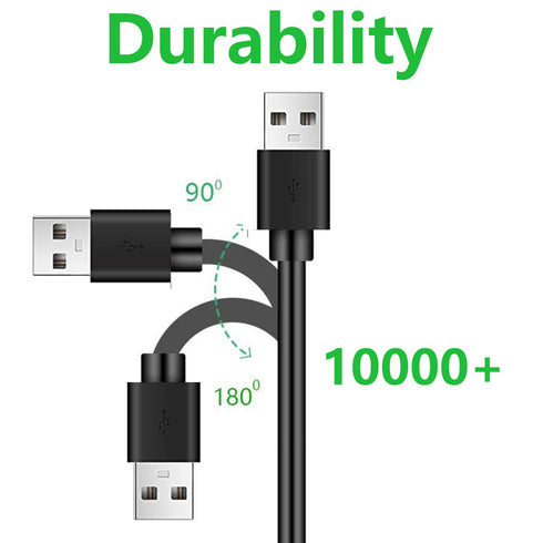 USB Charging Cable Compatible with Portable Blender, Charger Cord for Personal Size Blender Smoothie Blender (3.3FT Cable)......