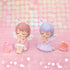 KESYOO Baby Doll Birthday Cupcake Topper Angels Figurine Prince Princess Doll Figures Miniature Resin Statue Ornament Car Ornaments Anniversary Br...