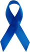Exclusive USA | American Made 250 Royal Blue Satin Awareness Ribbons - Bag of 250 Fabric Ribbons with Safety Pins...